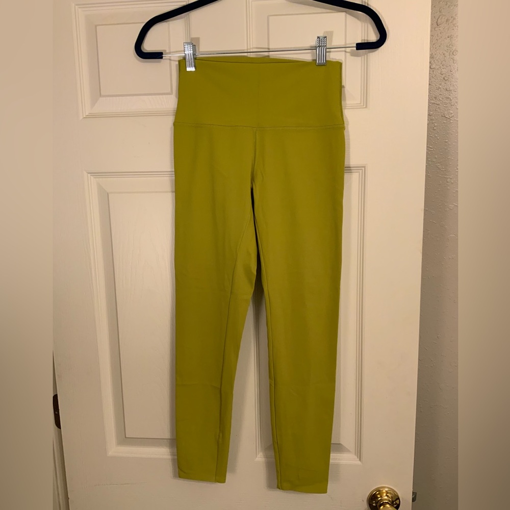 Zyia green leggings, size 6